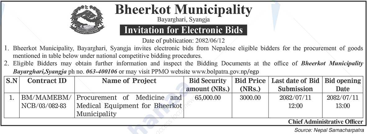 Bheerkot Municipality