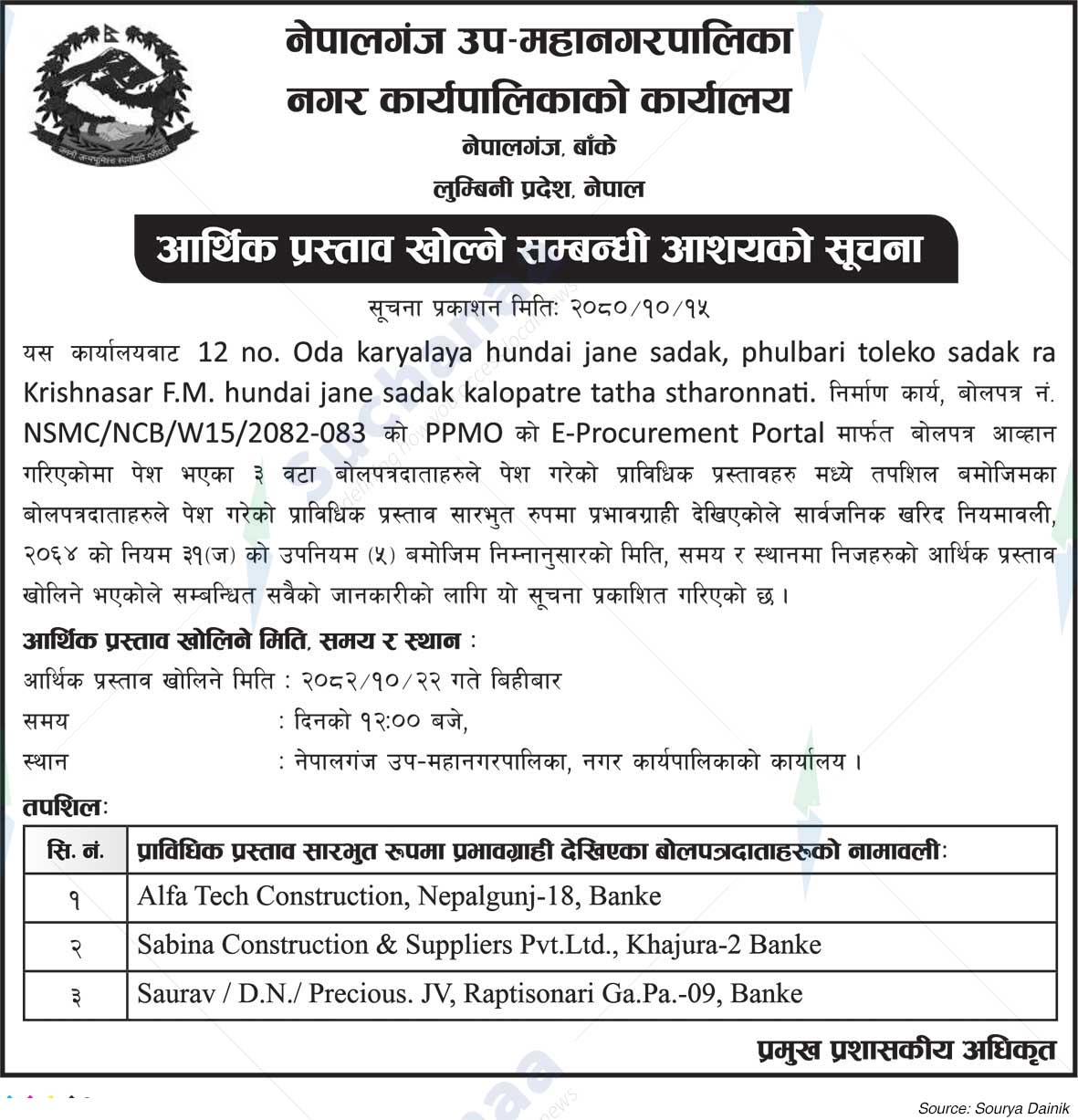 Nepalgunj Sub-Metropolitan City