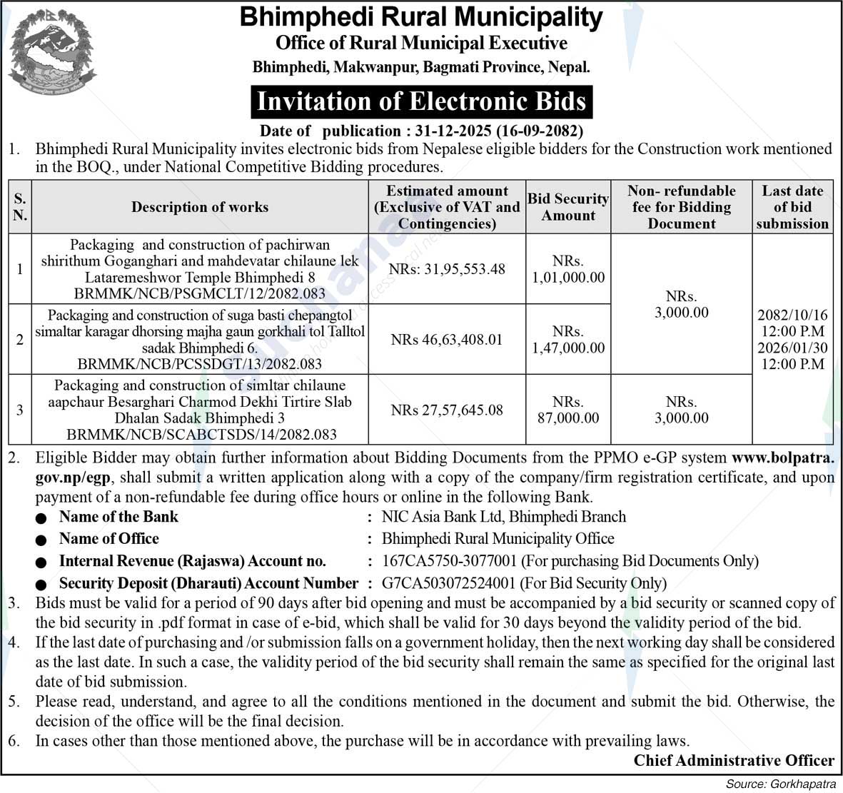 Bhimphedi Rural Municipality