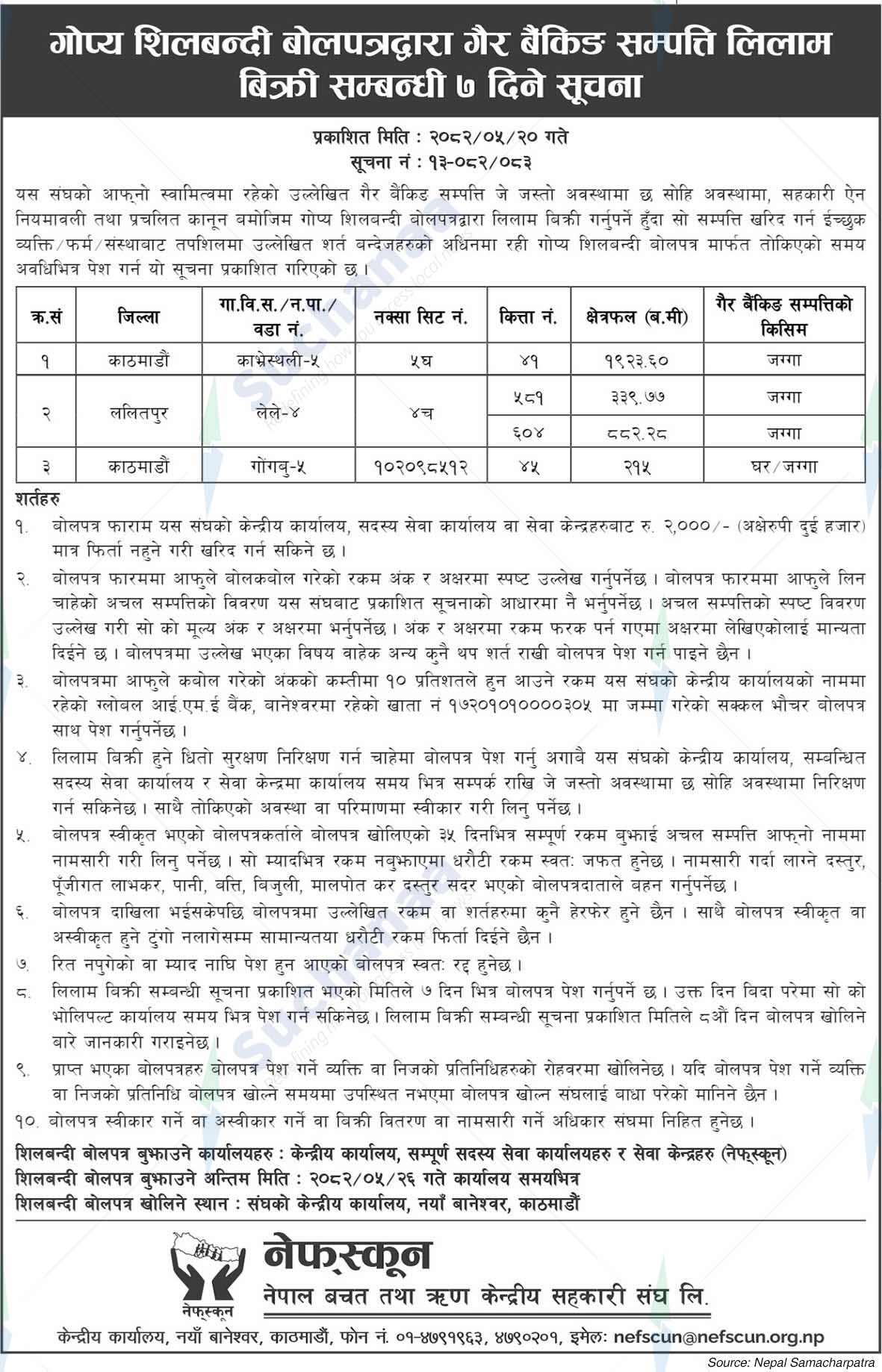 Nepal Federation of Savings and Credit Cooperatives Union Ltd. (NEFSCUN)