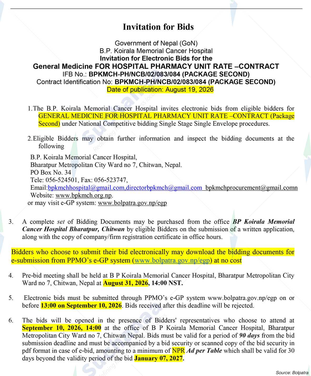 B.P. Koirala Memorial Cancer Hospital