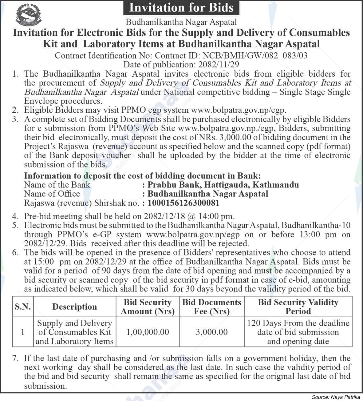 Budhanilkantha Municipal Hospital