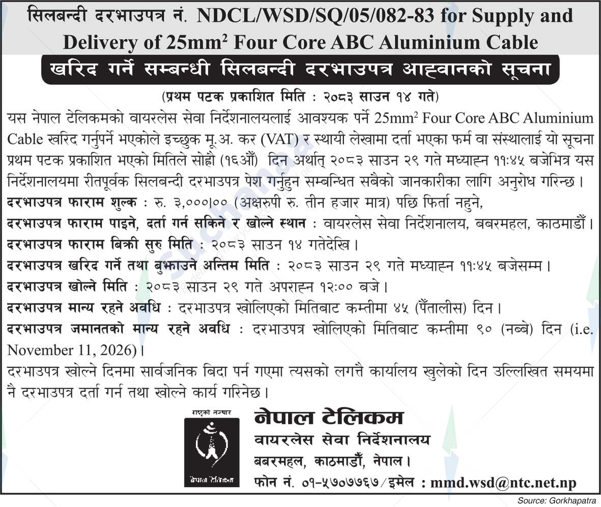 Nepal Doorsanchar Company Limited (NTC)