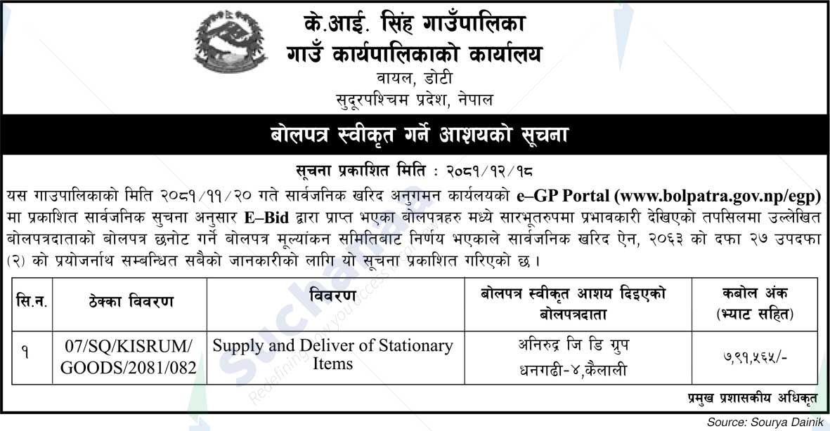 K.I. Singh Rural Municipality