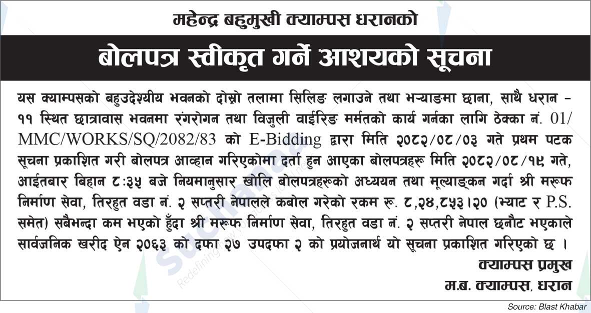 Mahendra Multiple Campus of Dharan