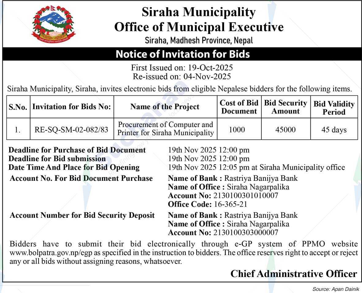 Siraha Municipality