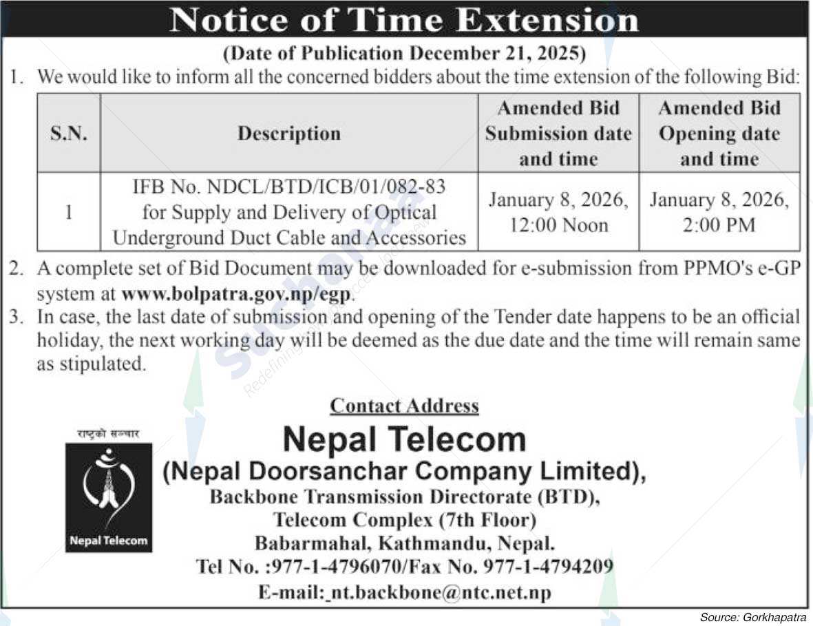 Nepal Doorsanchar Company Limited (NTC)