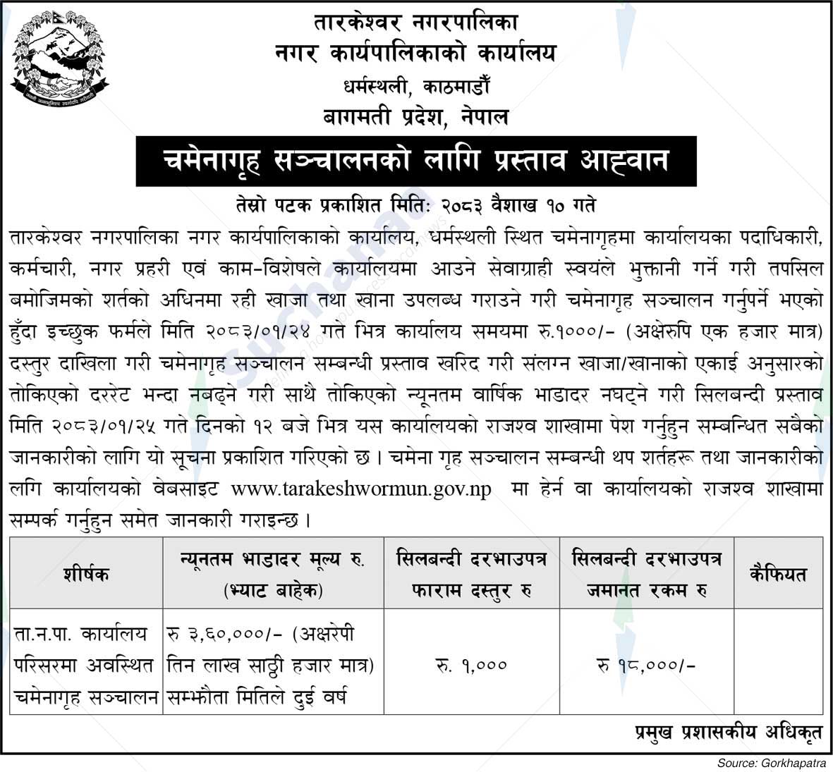 Tarkeshwor Municipality