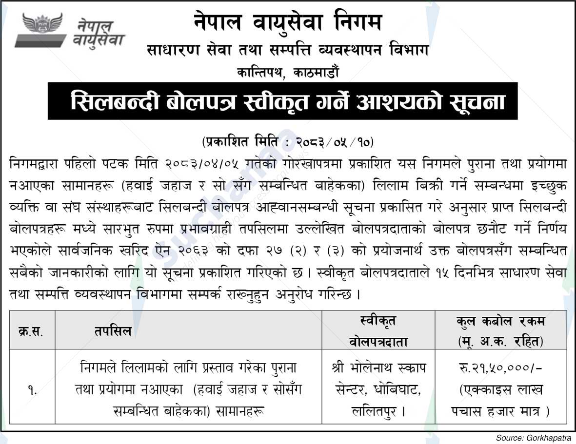 Nepal Airlines Corporation