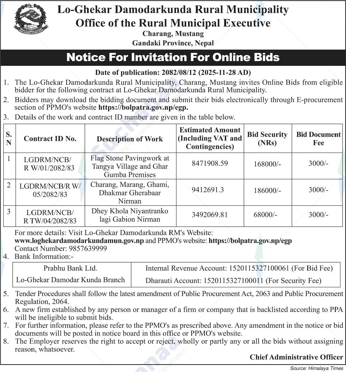 Lo-Ghekar Damodarkunda Rural Municipality