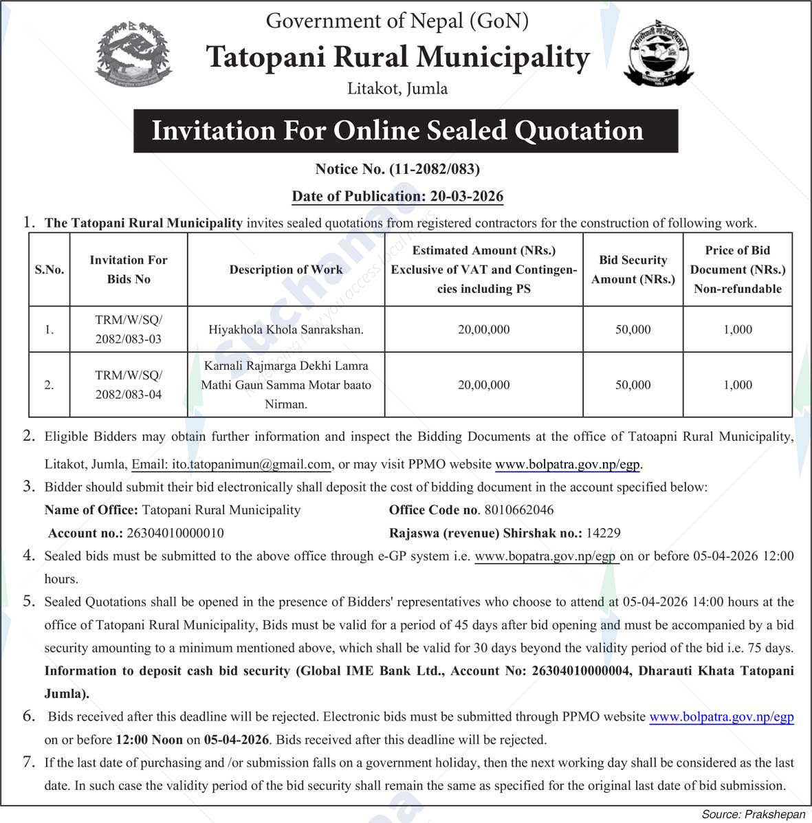 Tatopani Rural Municipality