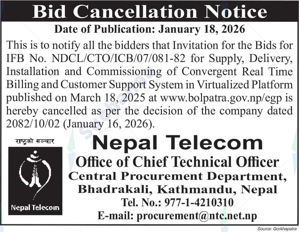 Nepal Doorsanchar Company Limited (NTC)