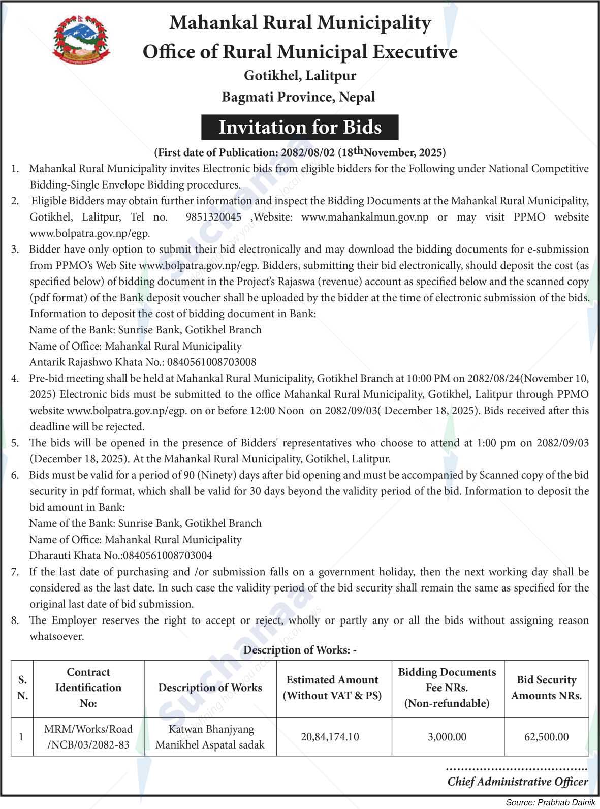 Mahankal Rural Municipality