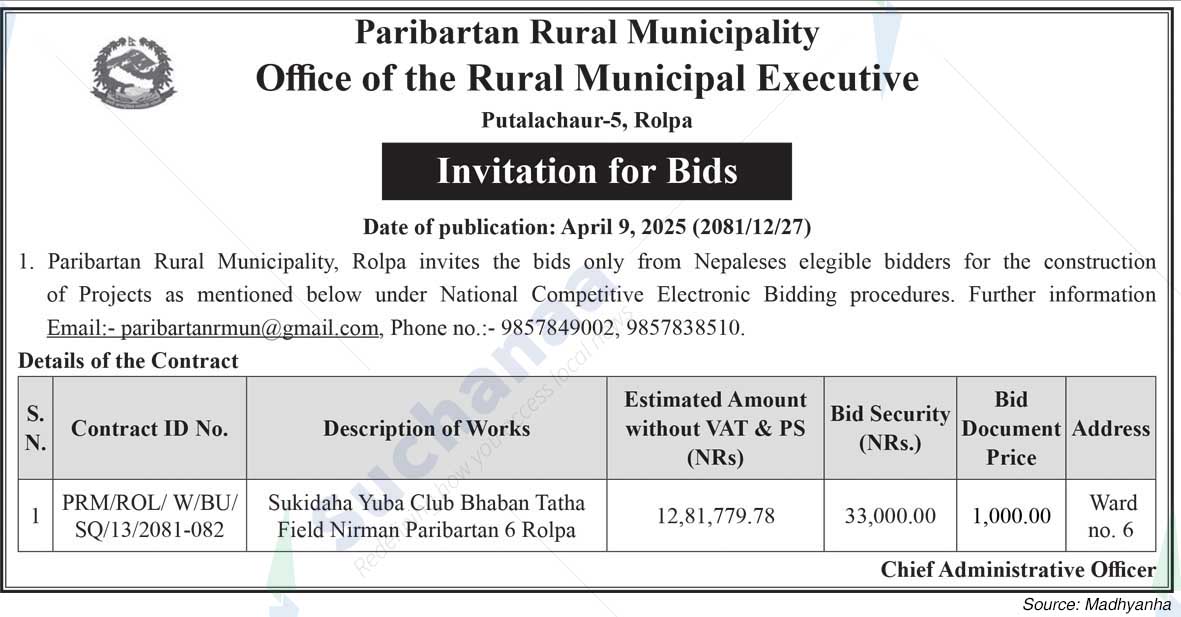 Paribartan Rural Municipality