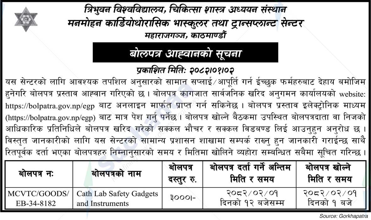 Tribhuvan University, Institute of Medicine