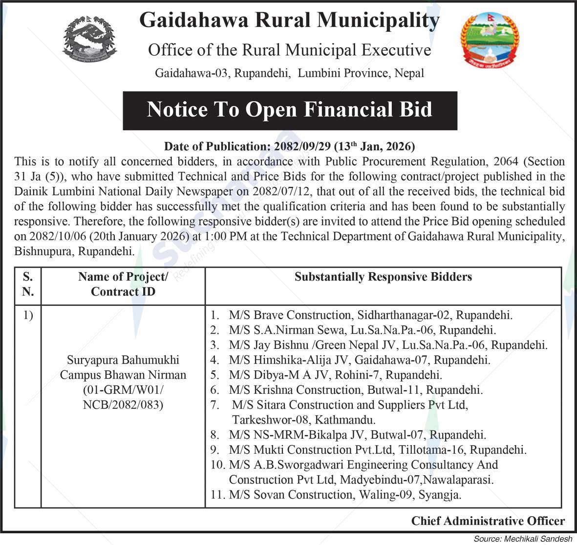 Gaidahawa Rural Municipality