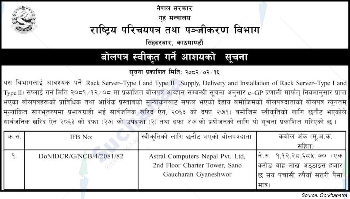 Department of National Identity Card and Registration