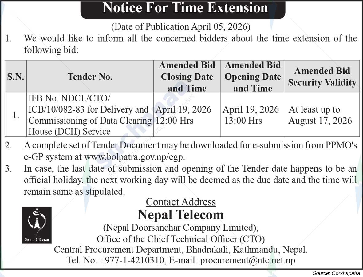 Nepal Doorsanchar Company Limited (NTC)