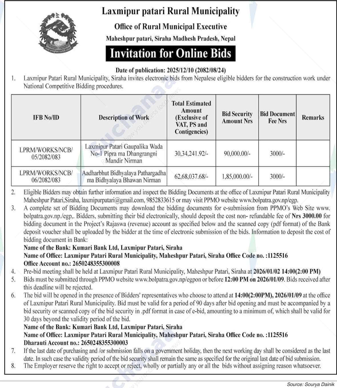 Laxmipur Patari Rural Municipality