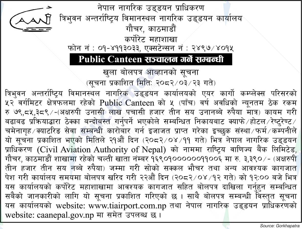 Tribhuvan International Airport