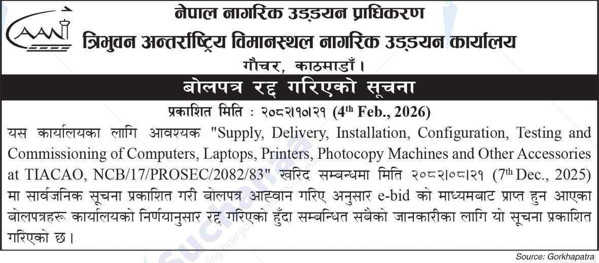 Tribhuvan International Airport