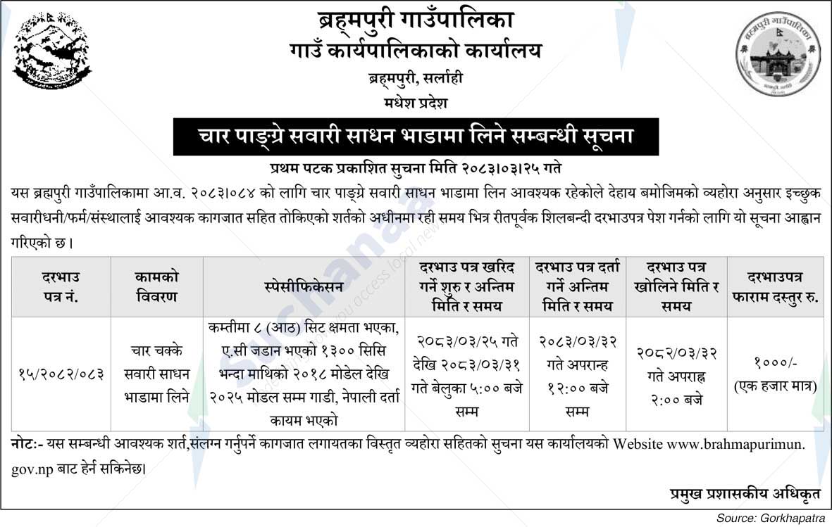 Brahampuri Rural Municipality