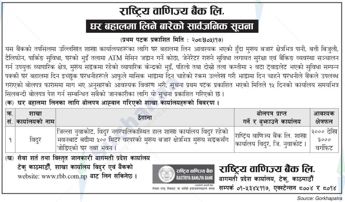 Rastriya Banijya Bank Ltd.