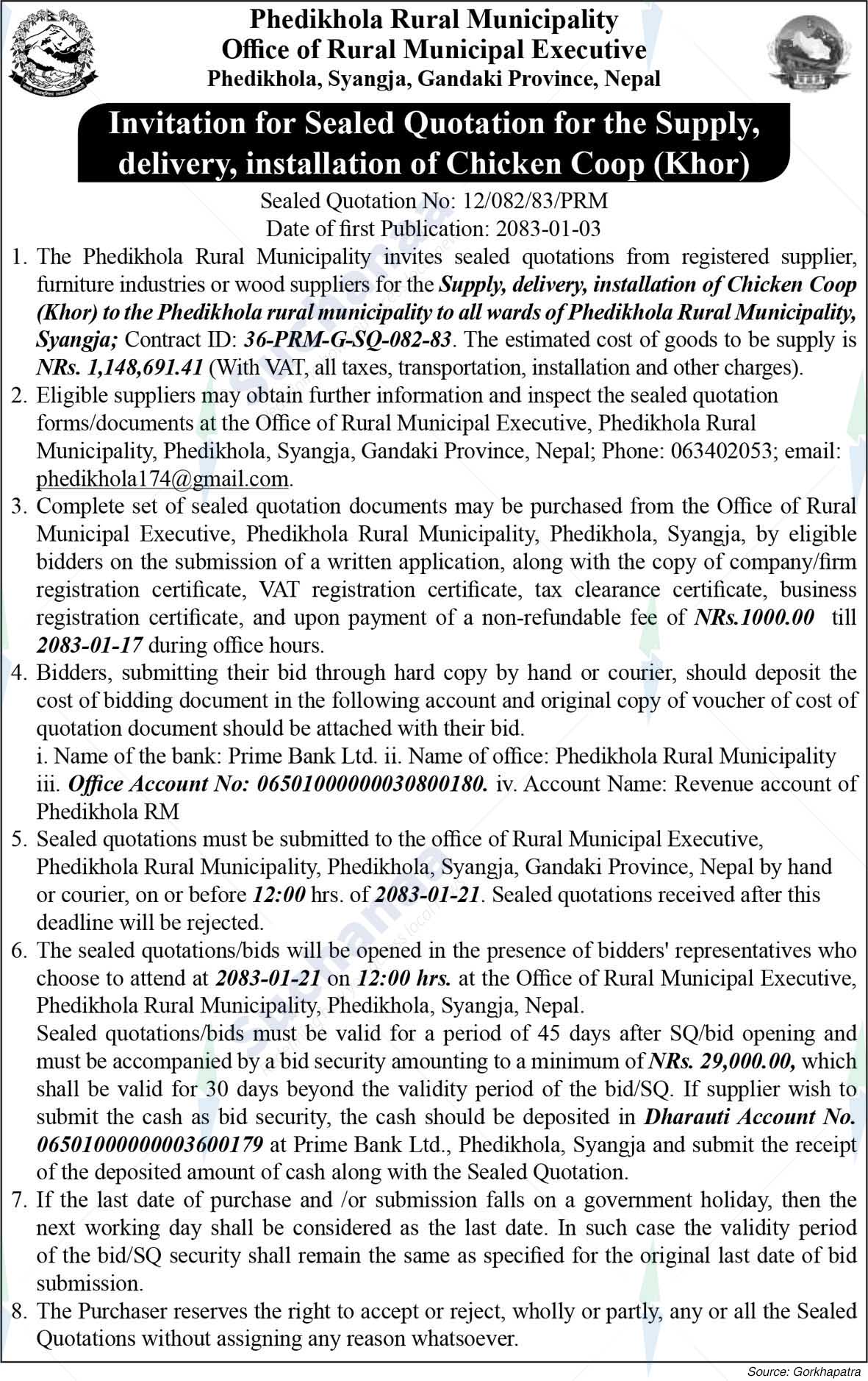 Phedikhola Rural Municipality