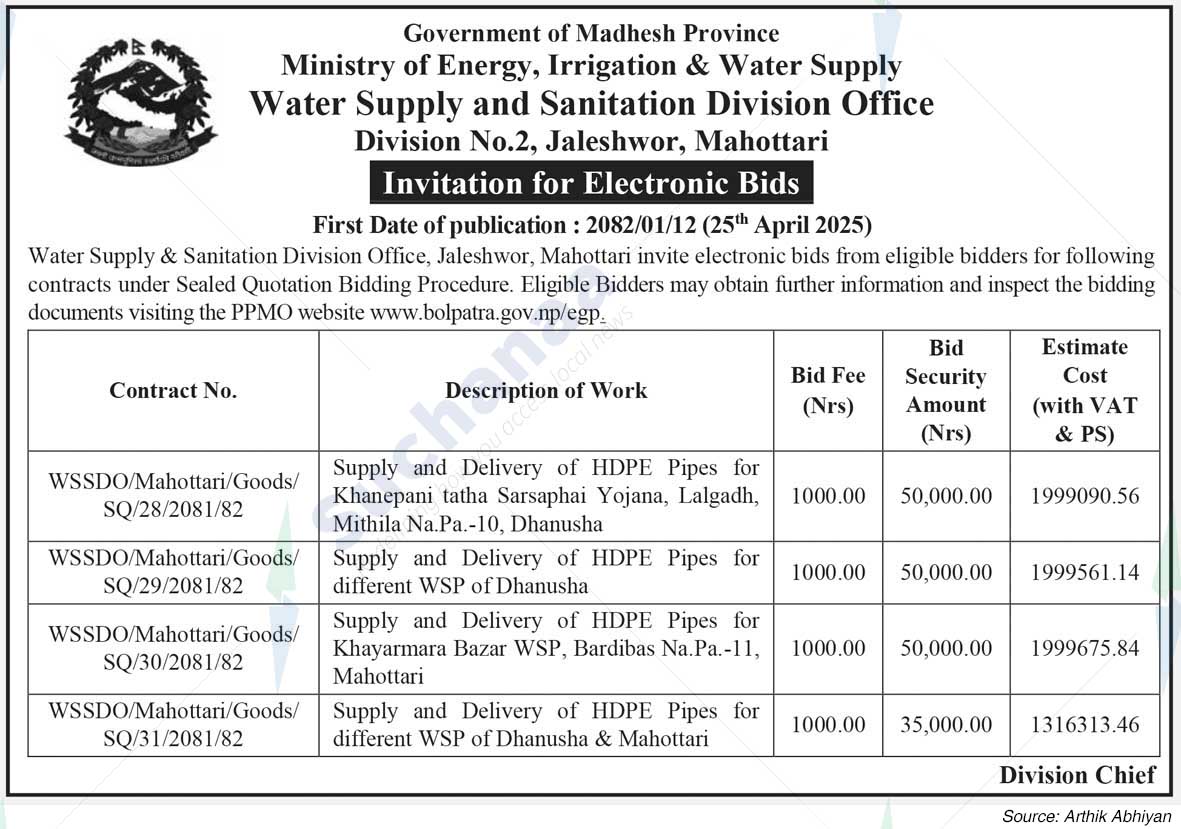 Water Supply and Sanitation Division Office
