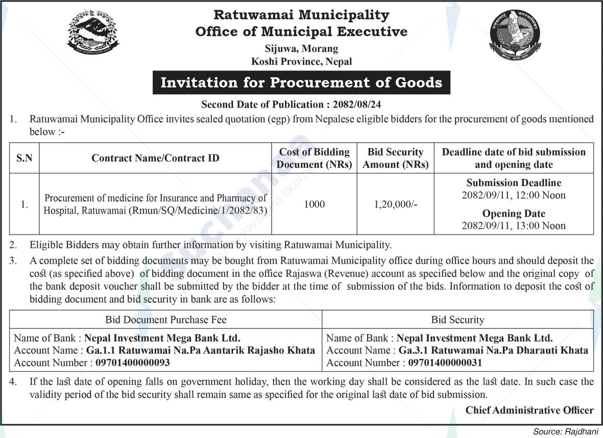 Ratuwamai Municipality