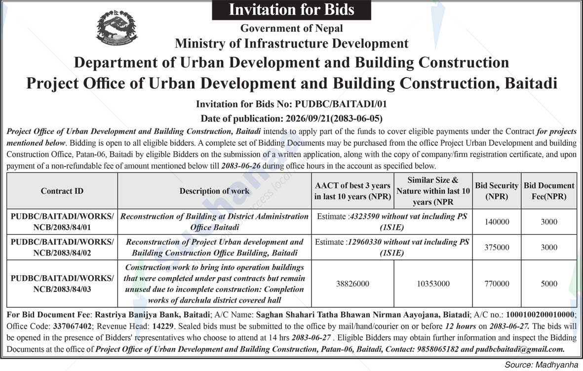 Project Office of Urban Development and Building Construction