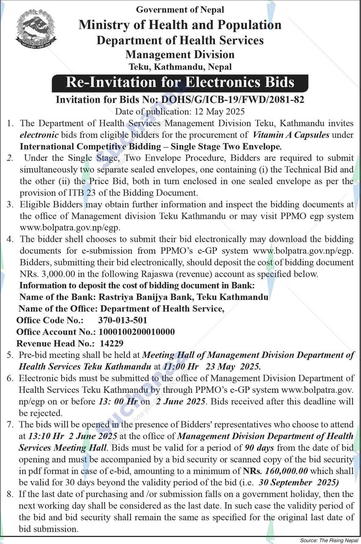 Department of Health Services