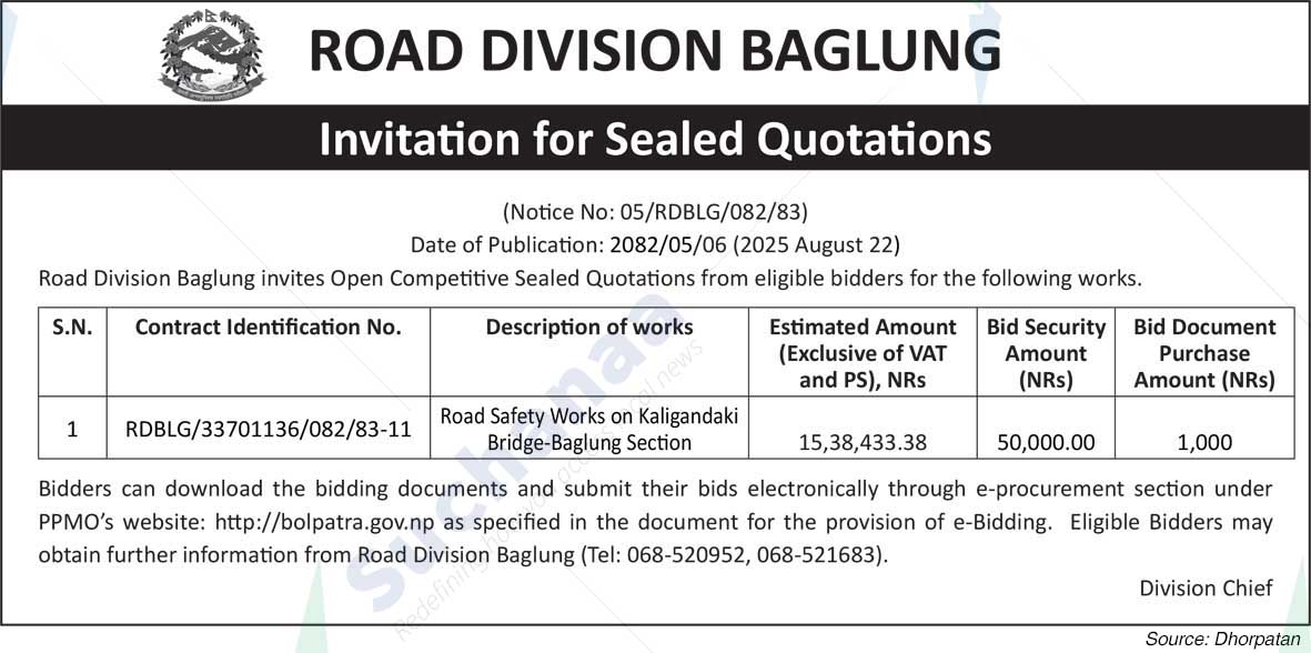 Road Division Baglung