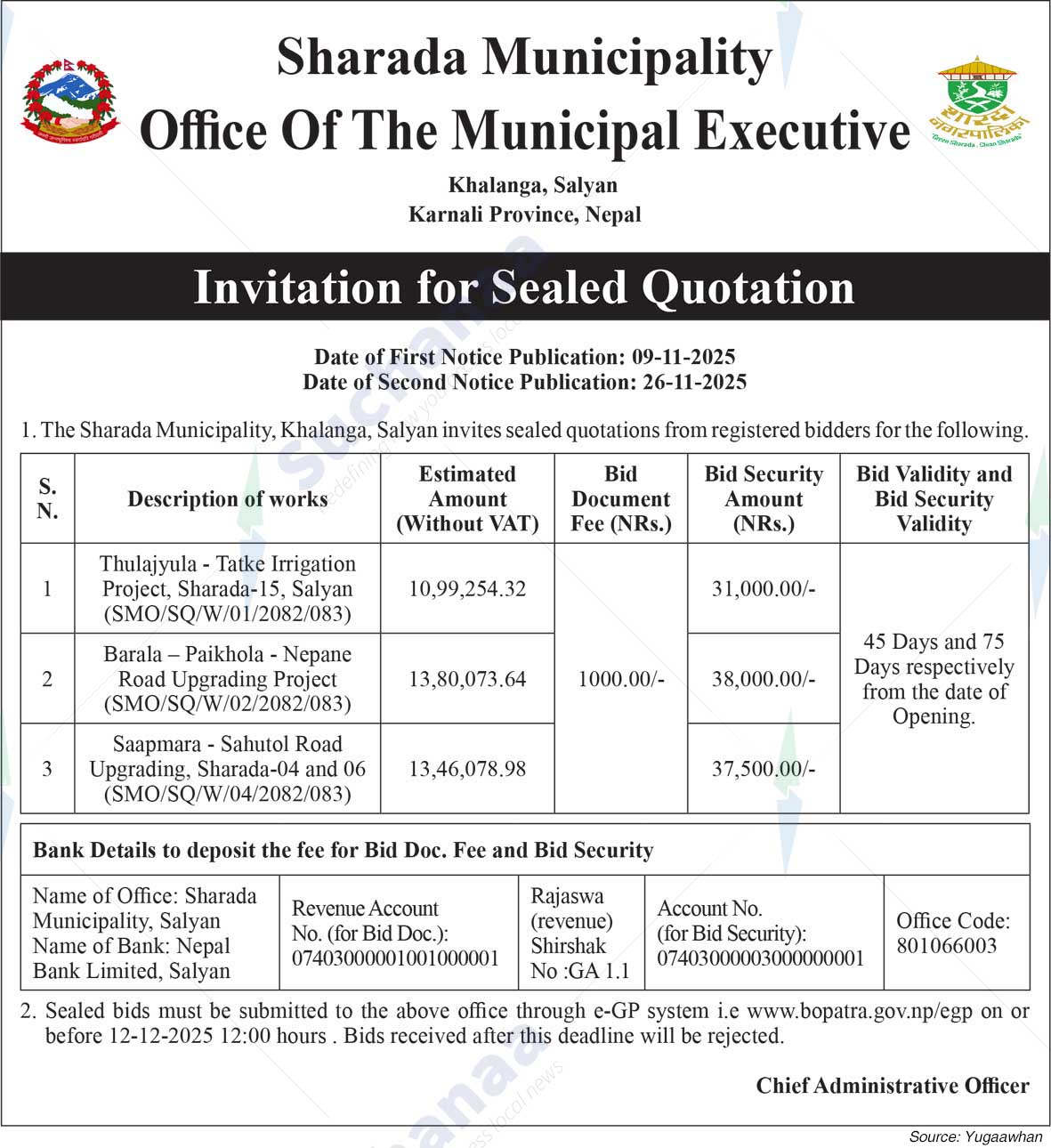Sharada Municipality