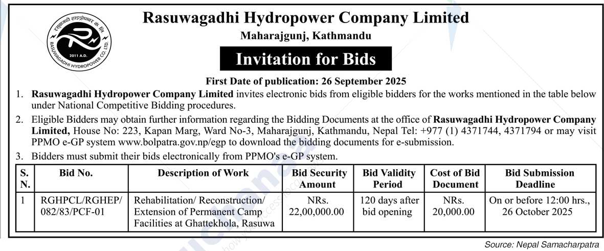 Rasuwagadhi Hydropower Company Limited