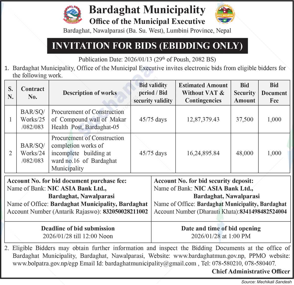Bardaghat Municipality