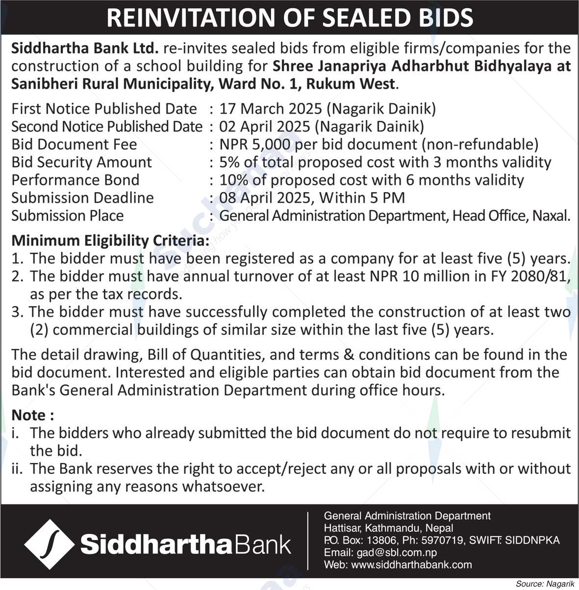 Siddhartha Bank