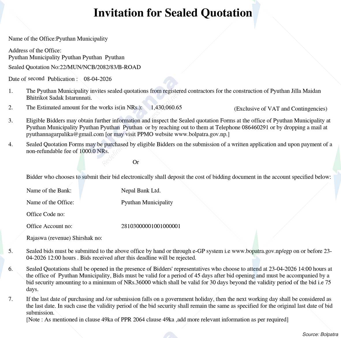 Pyuthan Municipality