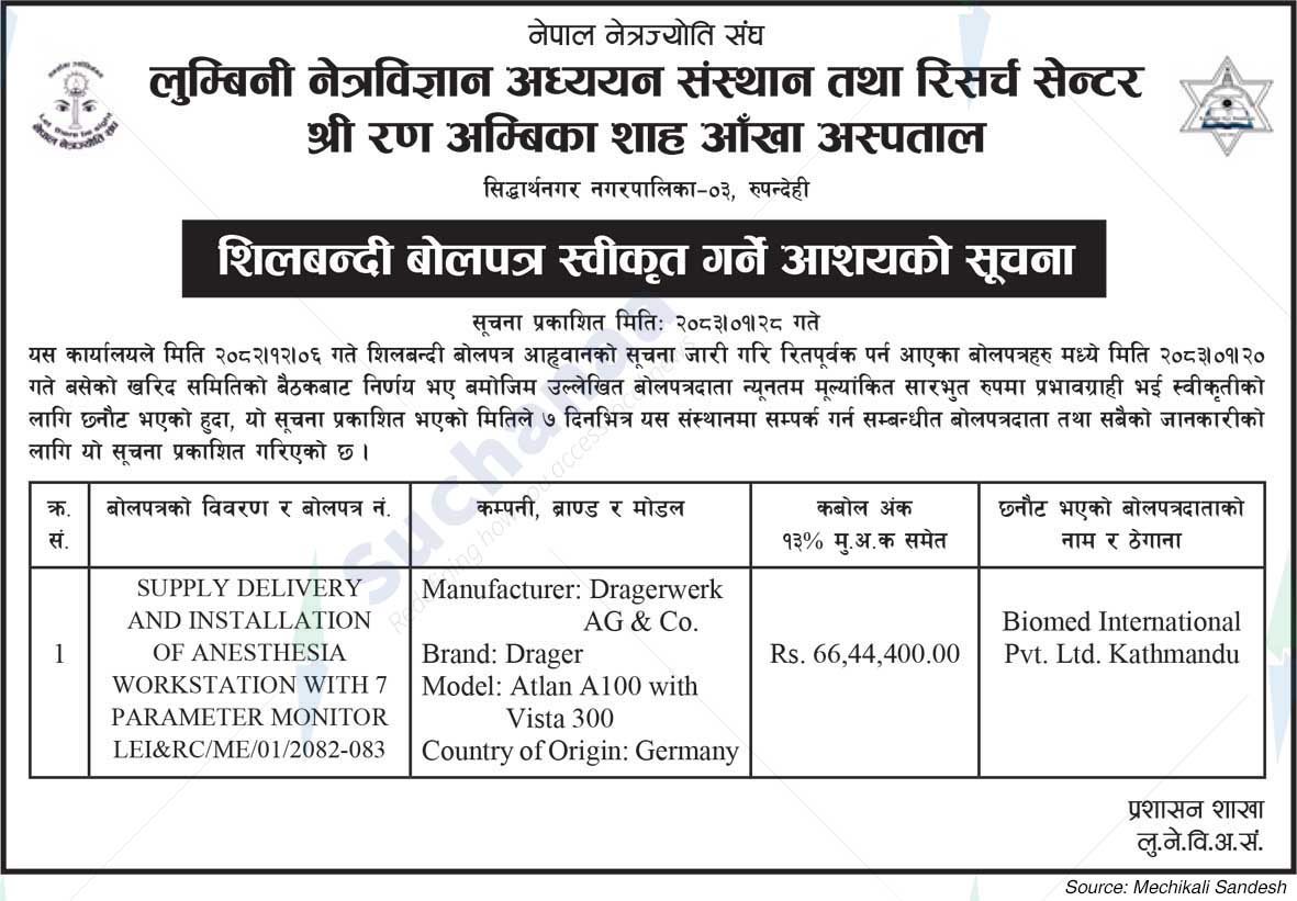 Shree Rana Ambika Shah Eye Hospital
