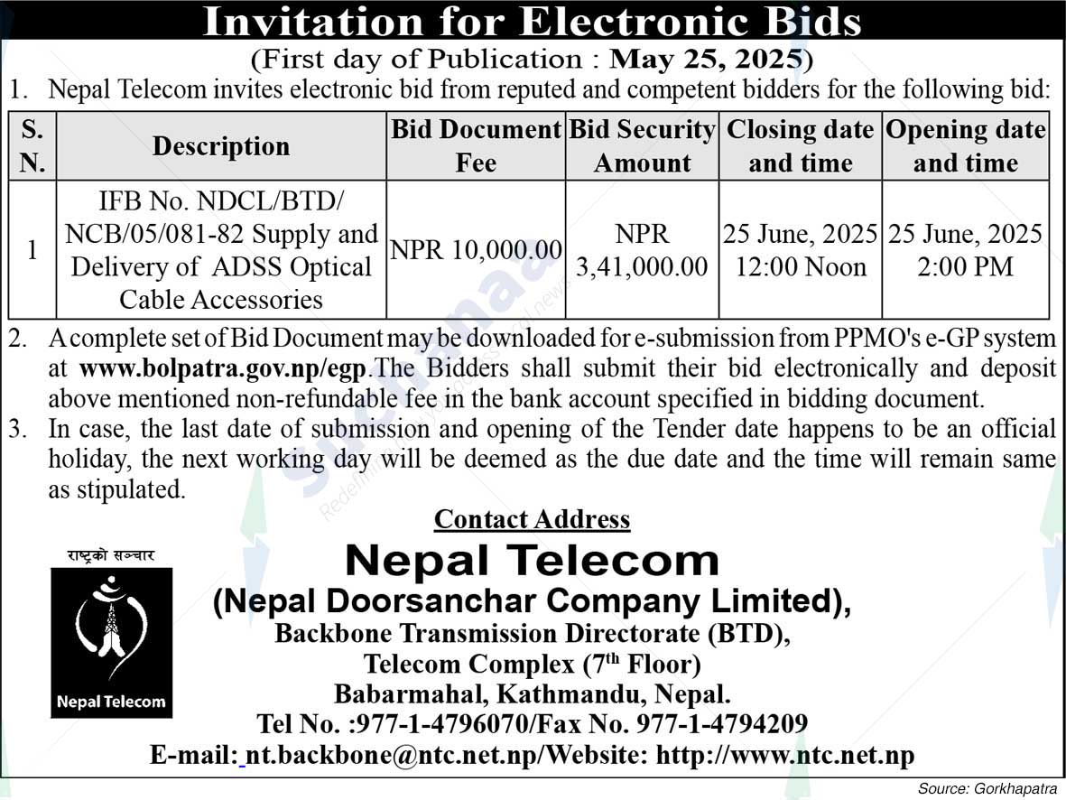 Nepal Doorsanchar Company Limited (NTC)