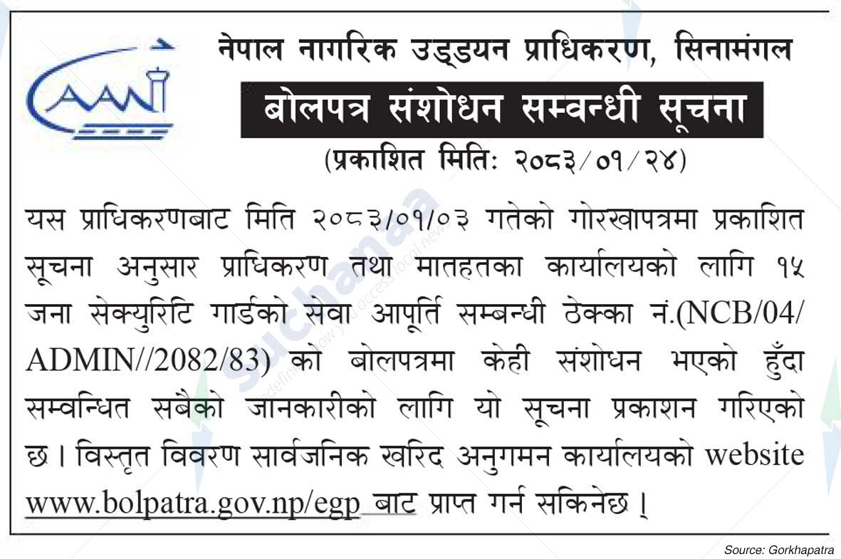 Civil Aviation Authority of Nepal