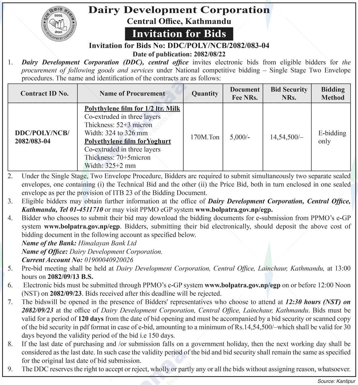 Dairy Development Corporation