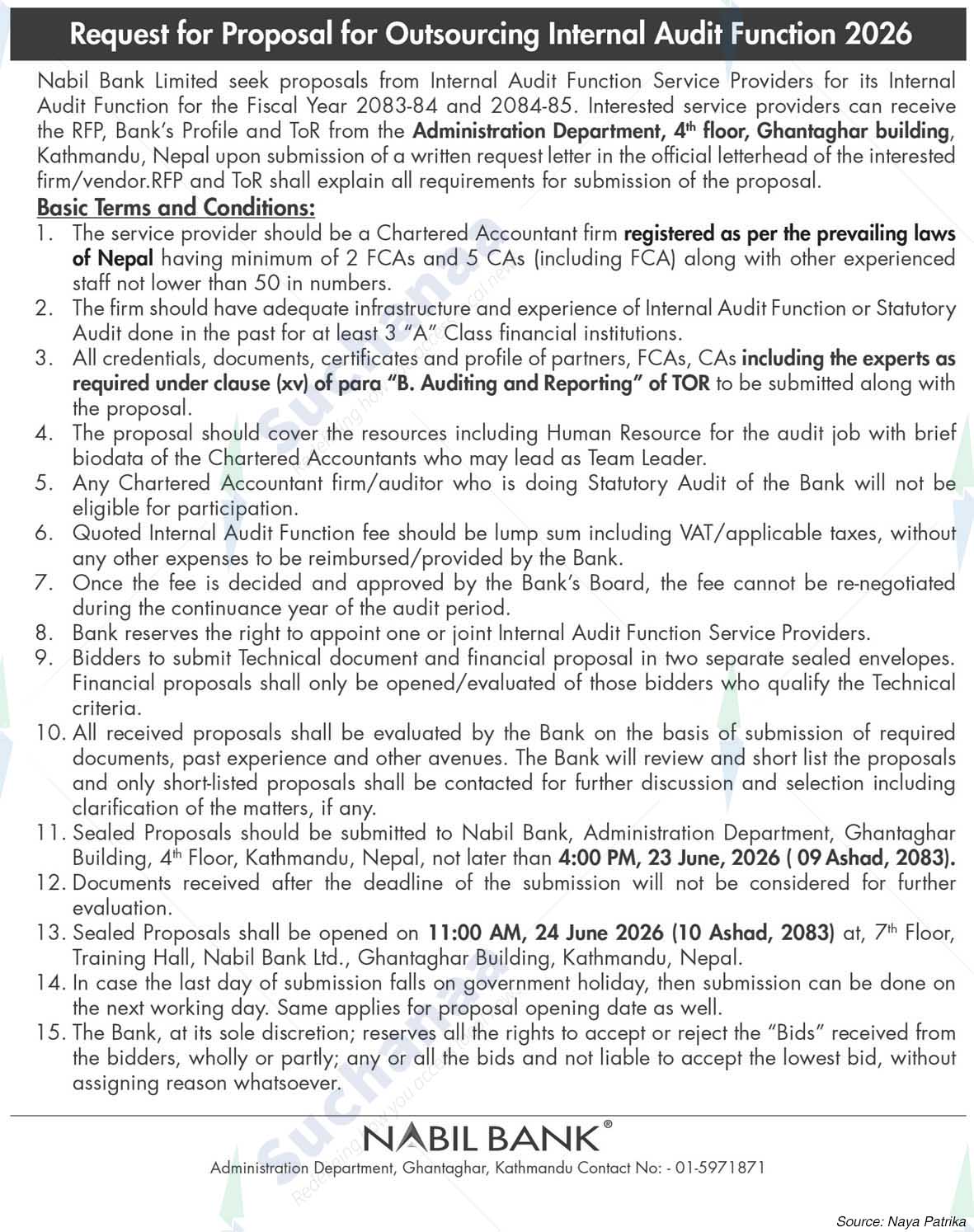 Nabil Bank Limited