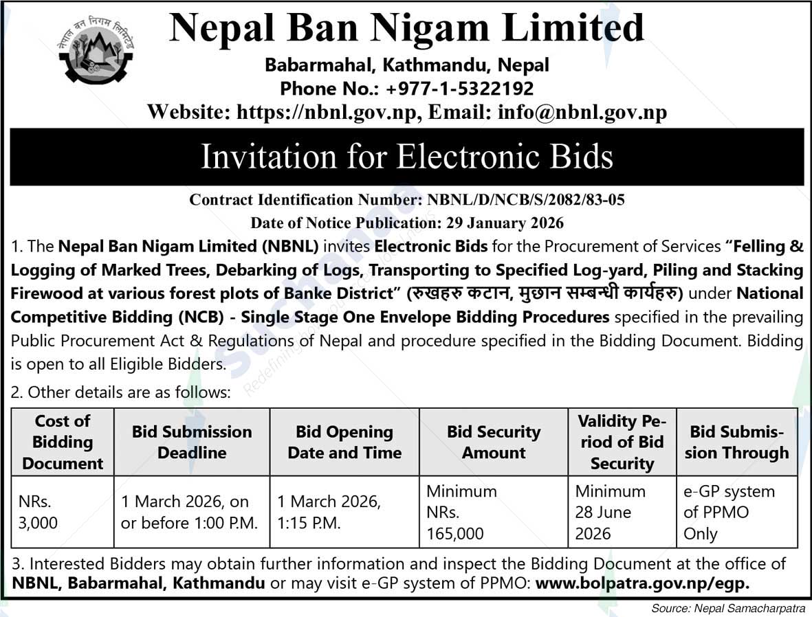 Nepal Forest Corporation Limited, Kathmandu