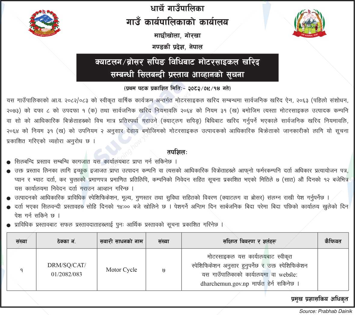 Dharche Rural Municipality