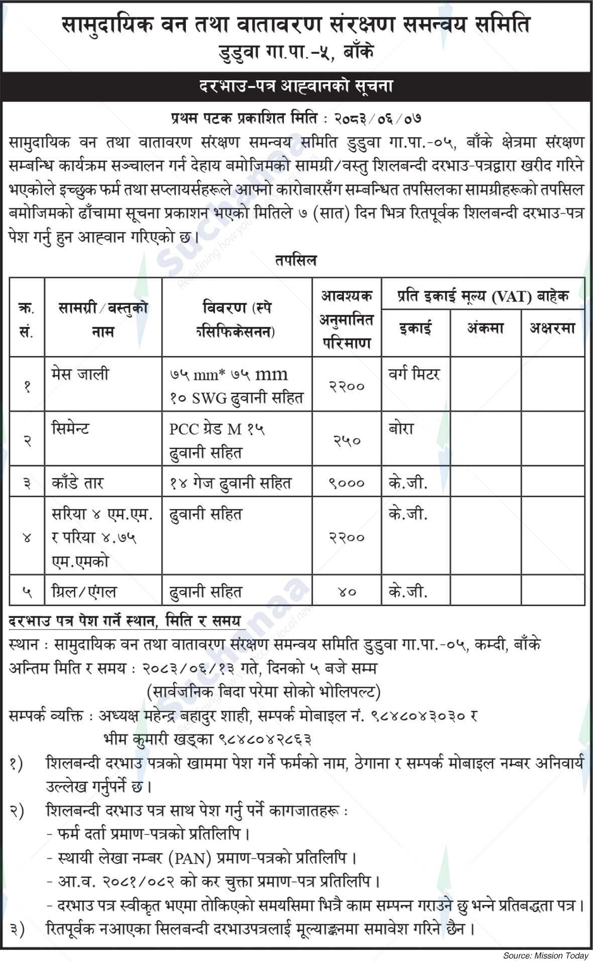 Samudayik Ban Tatha Batabaran Samrakshyan Samanwaya Samiti
