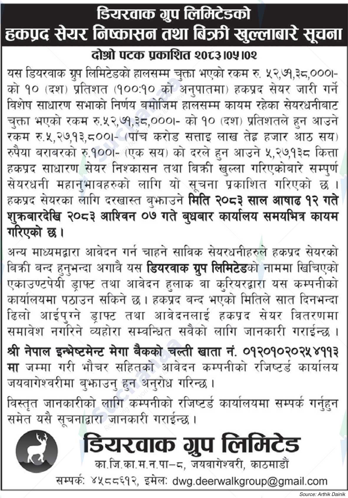 Deerwalk Group Limited