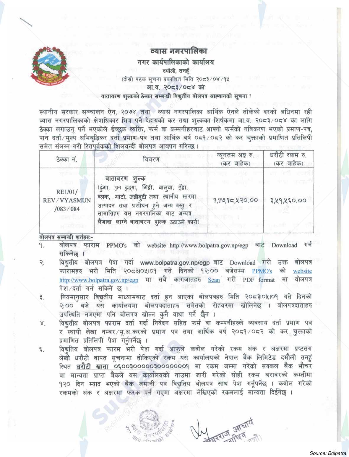Vyas Municipality