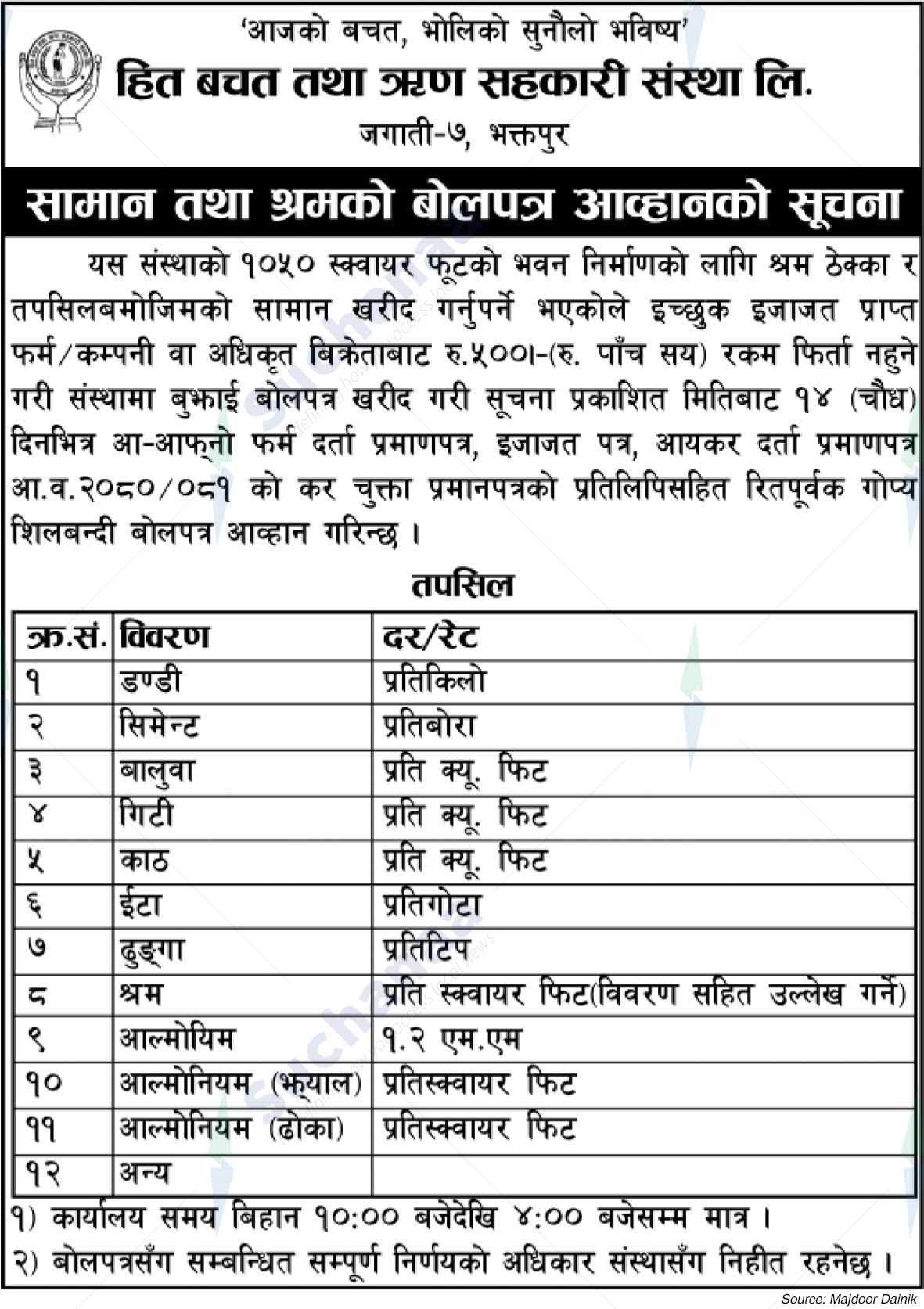 Hit Savings and Credit Cooperative Society Ltd.