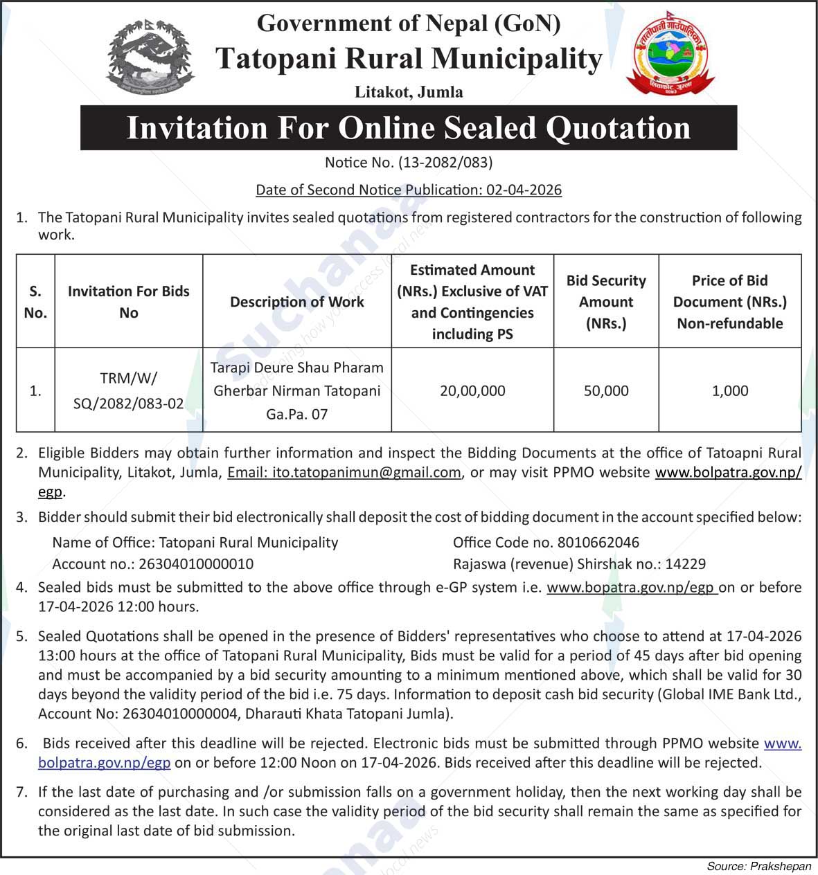 Tatopani Rural Municipality
